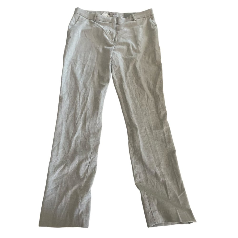HM slim gray textured slacks dress pants nwt